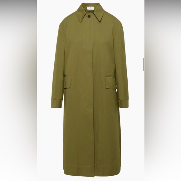 Babaton Jackets & Blazers - Aritzia Babaton Gatsby Coat - Olivewood Brown